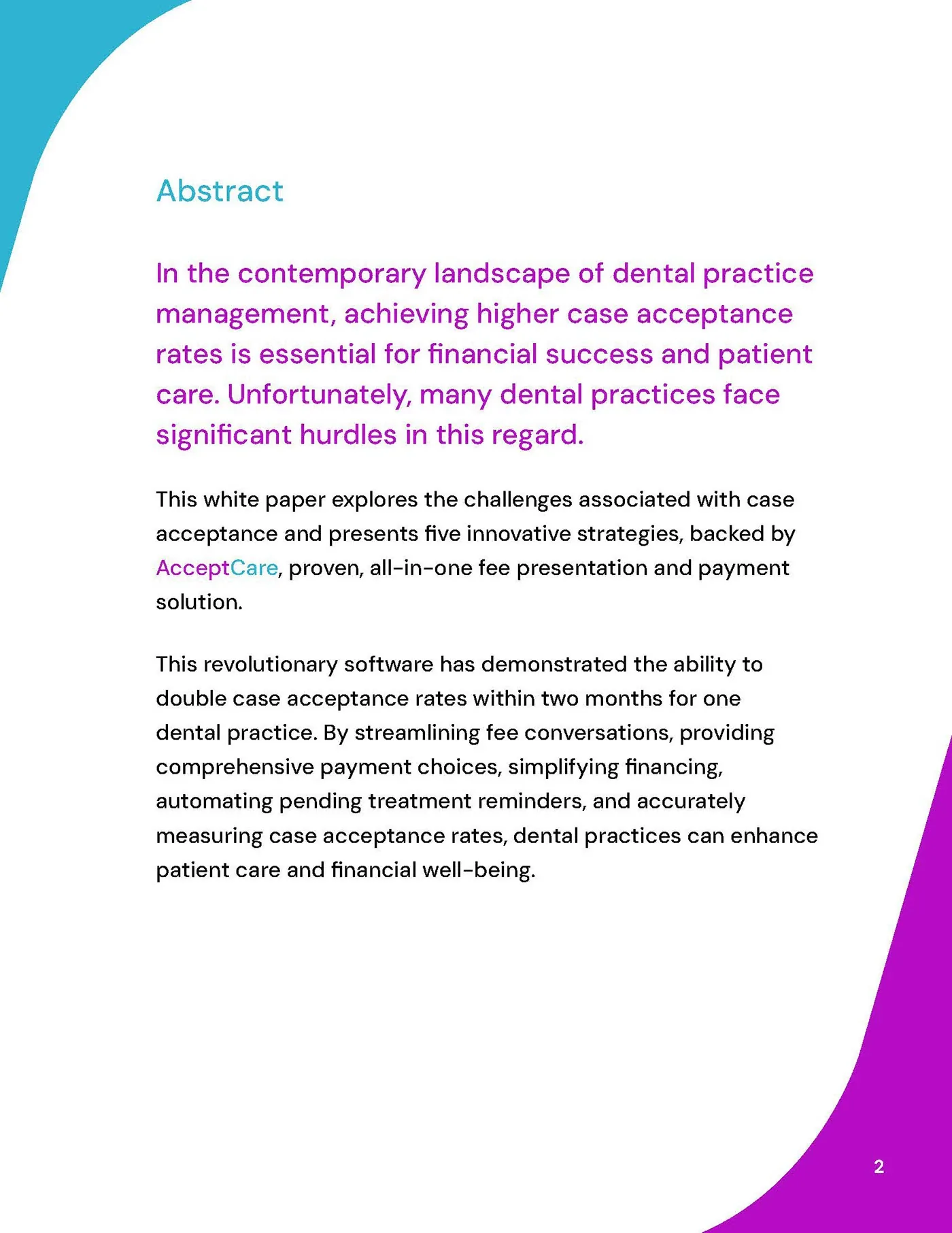 AcceptCare Case Study Brochure, image 4