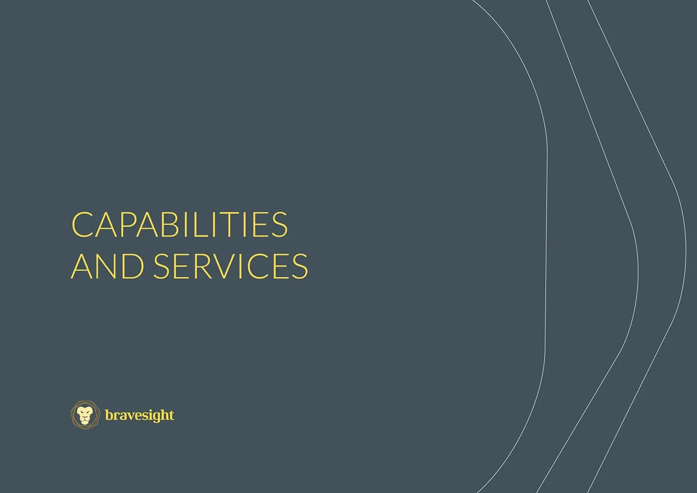 Bravesight Capabilities & Services eBook, image 1