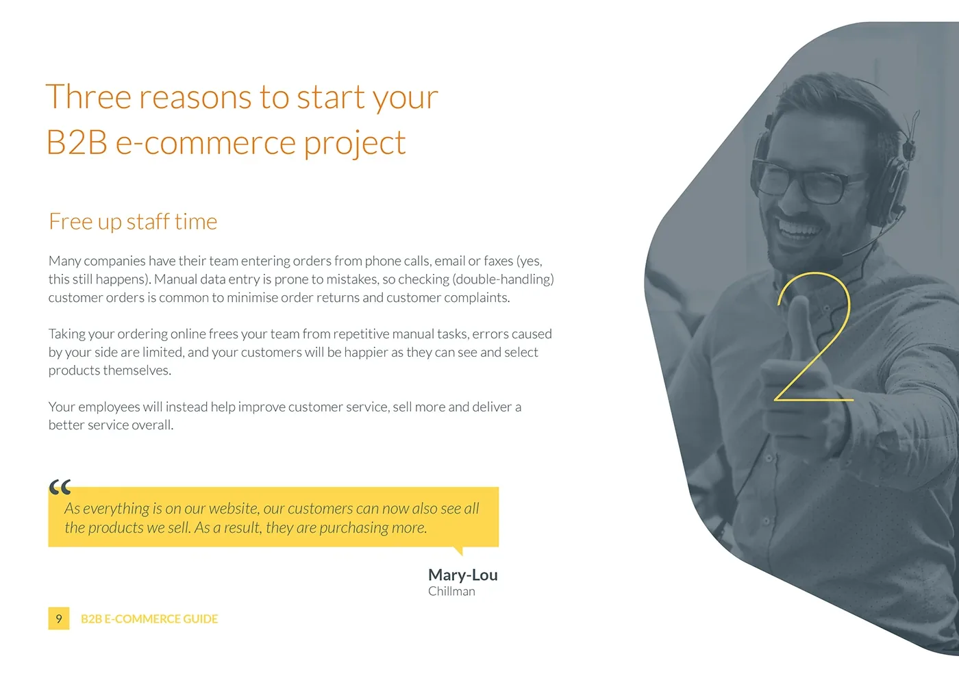 Bravesight E-commerce Guide Series · B2B E-commerce Guide, image 9
