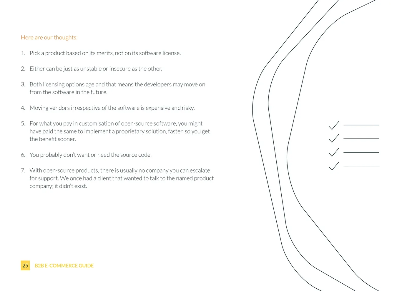 Bravesight E-commerce Guide Series · B2B E-commerce Guide, image 25