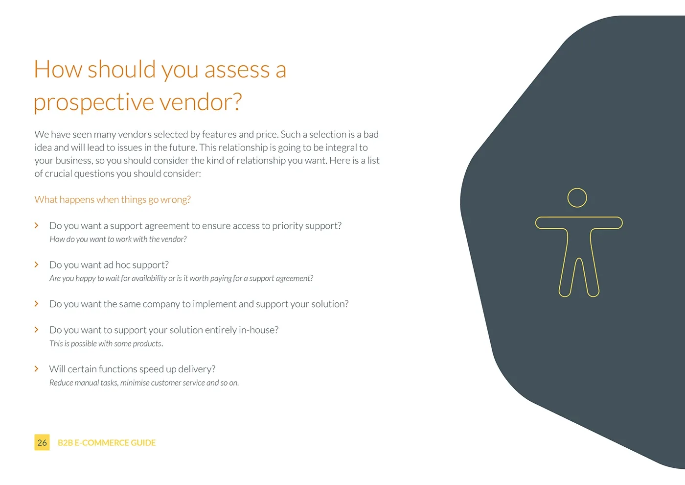 Bravesight E-commerce Guide Series · B2B E-commerce Guide, image 26