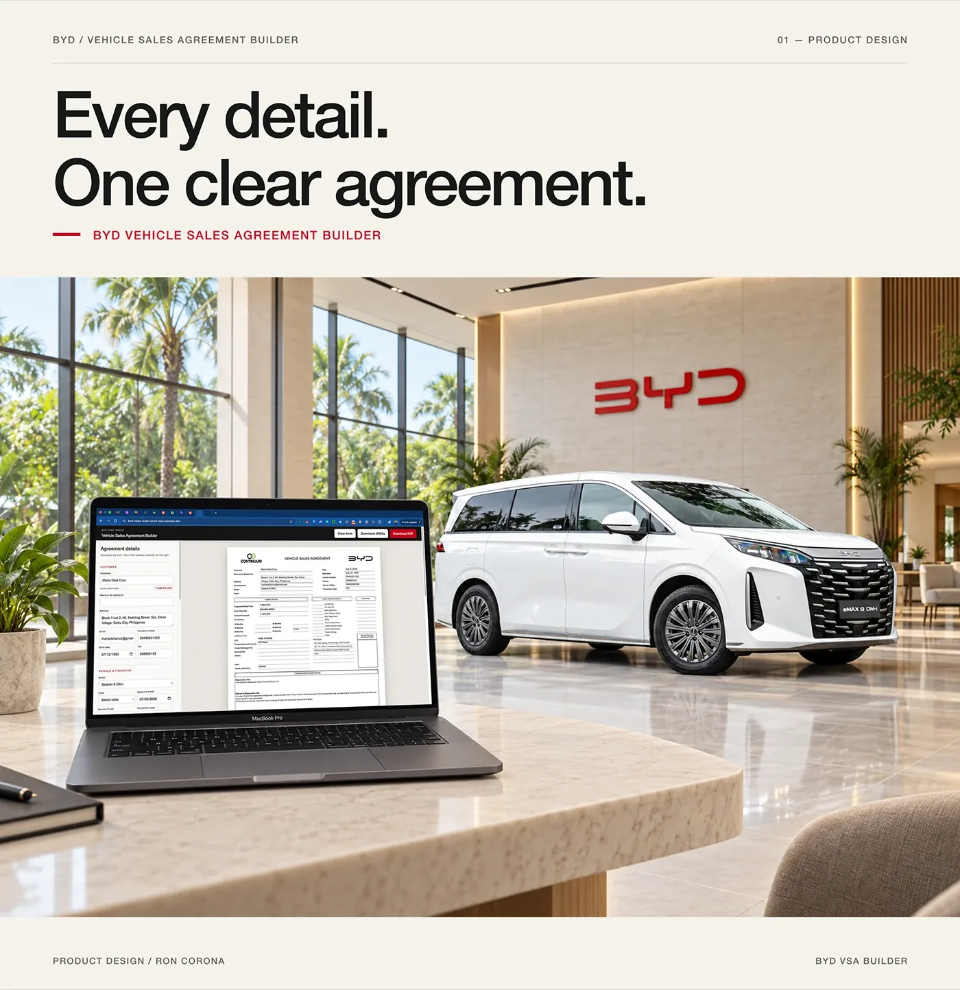 BYD Cebu VSA Builder in use